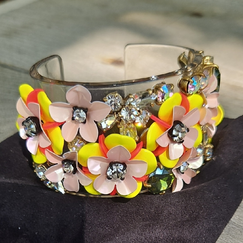 J. Crew Floral Cuff